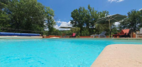 Maison familiale avec piscine et boulodrome dans le Luberon